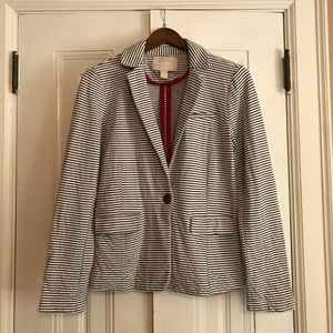 BANANA REPUBLIC striped blazer